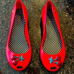 Melissa Kids Red Size 3 Shoes